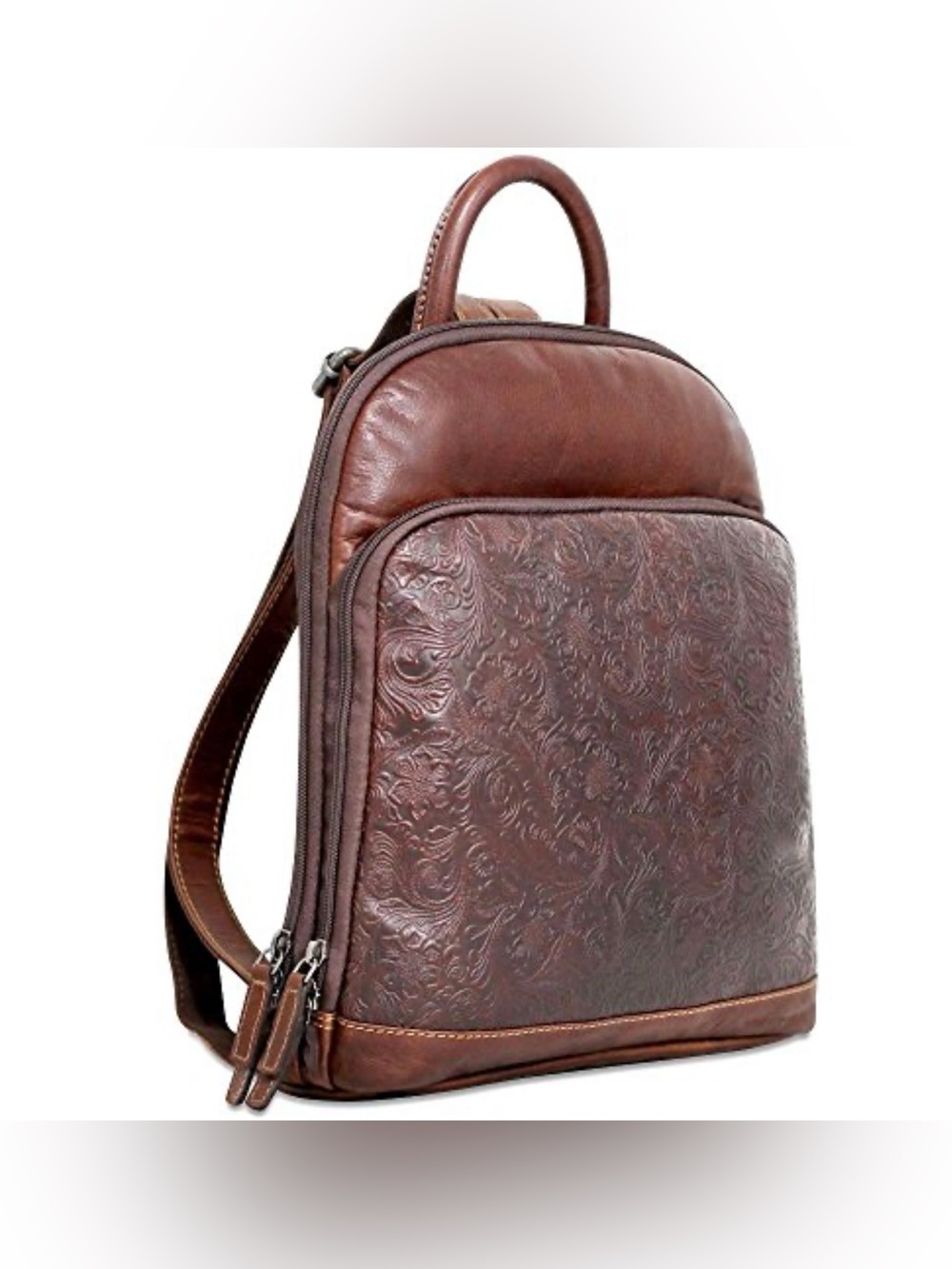 Jack Georges Voyager Backpack Buffalo Leather
